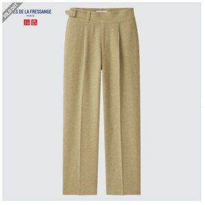Uniqlo Ines de La Fressange Paris -Linen-Blend Wide Leg Trousers